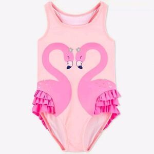 CARTER'S Just One You Flamingo Girls Swimsuit NWT